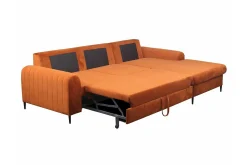 Kintore 3-sits Hörnbäddsoffa Yellow