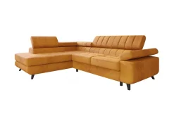 Kintore 3-sits Hörnbäddsoffa Yellow