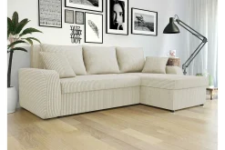Kintore 3-sits Hörnbäddsoffa Beige/Light beige