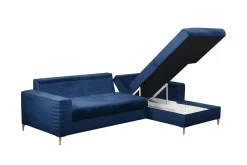 Kintore 3-sits Hörnbäddsoffa Dark green