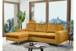 Kintore 3-sits Hörnbäddsoffa Yellow