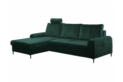 Kintore 3-sits Hörnbäddsoffa Dark green