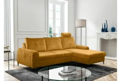 Kintore 3-sits Hörnbäddsoffa Yellow