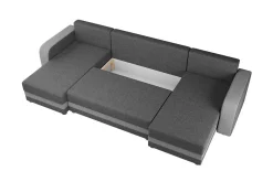 Kintore 4-sits Hörnbäddsoffa Dark grey
