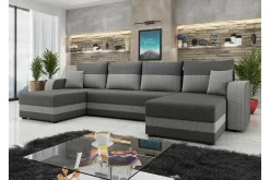 Kintore 4-sits Hörnbäddsoffa Dark grey