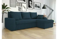 Kintore 3-sits Hörnbäddsoffa Dark blue