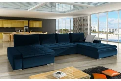 Kintore 4-sits Hörnbäddsoffa Dark blue