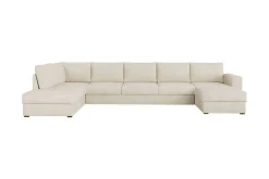 Kintore 6-sits Hörnbäddsoffa Beige/Light beige