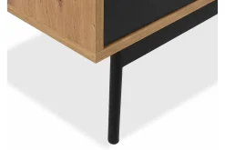 Kintore Smalt Vitrinskåp 48 cm djup 52 cm bred 180 cm hög Trä