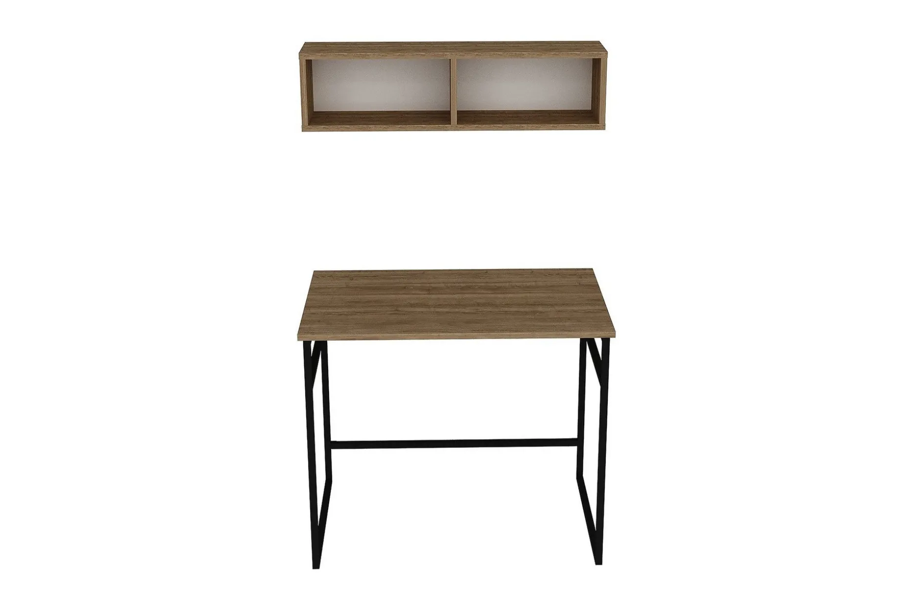 Klingbo Skrivbord 90 cm med Förvaring Vägghylla