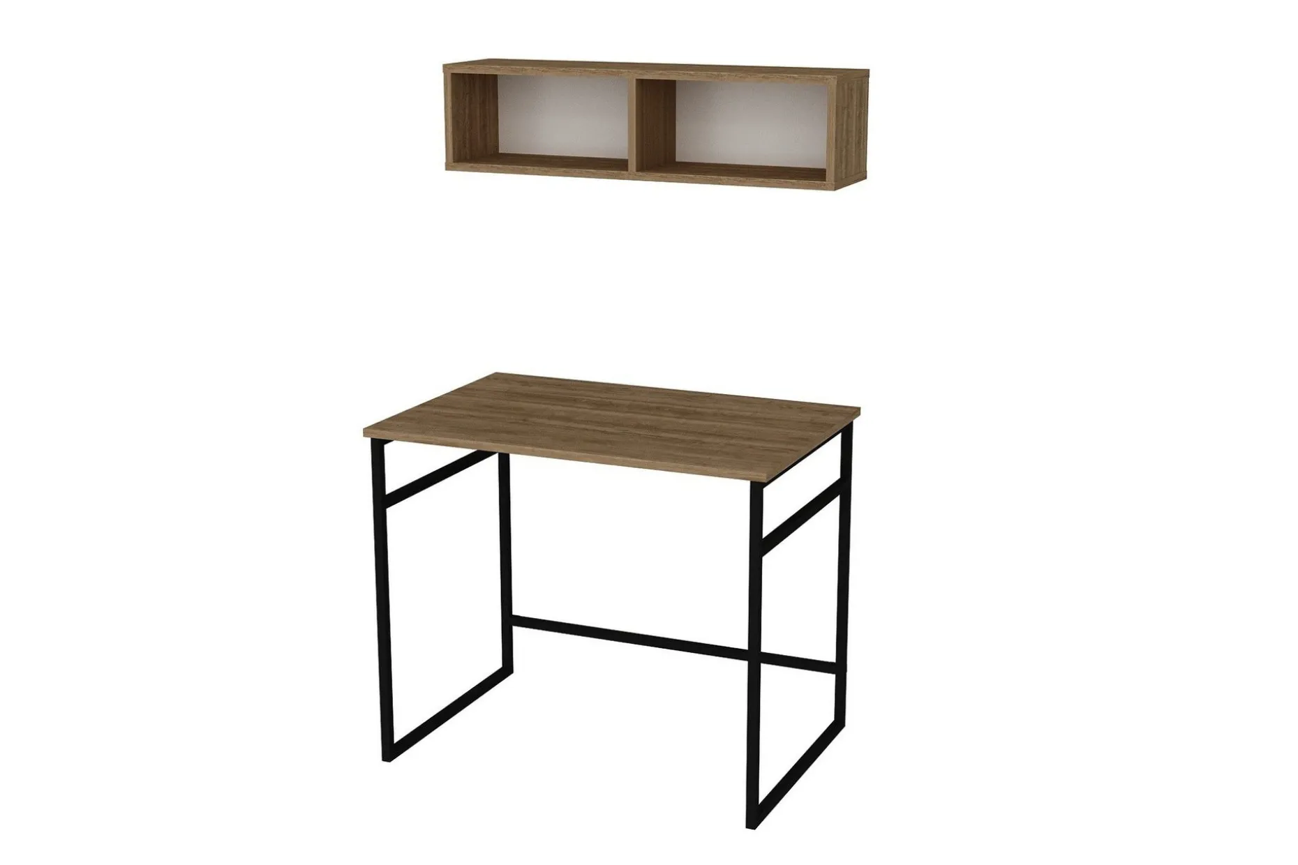 Klingbo Skrivbord 90 cm med Förvaring Vägghylla