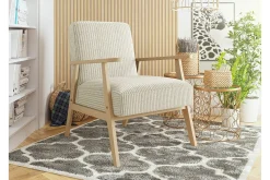 Knocklong Fåtölj Beige/Wood
