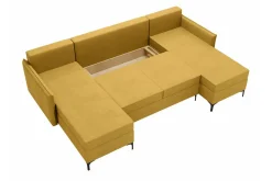 Knocklong 4-sits Hörnbäddsoffa