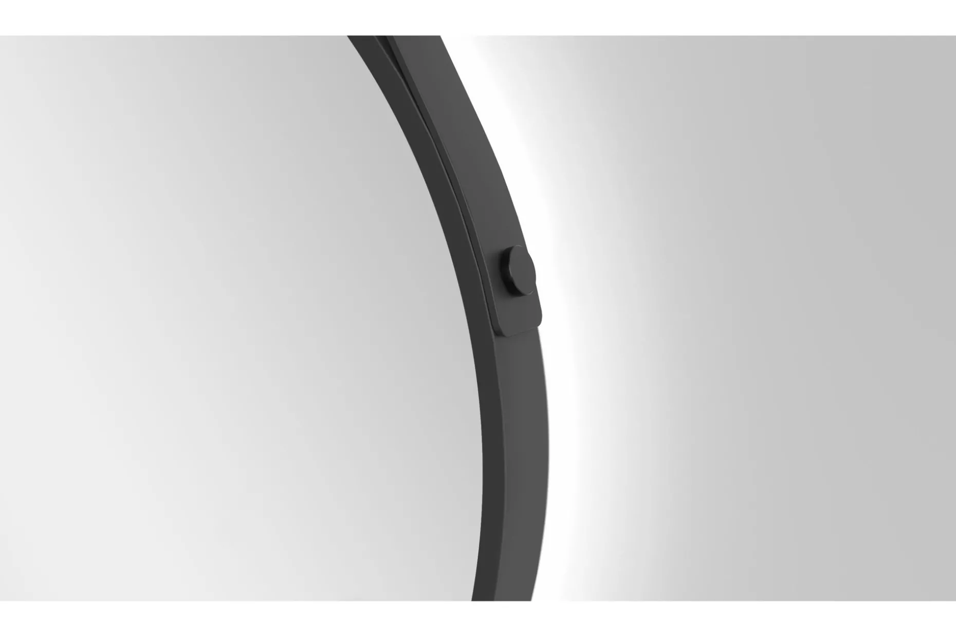 Knutby Spegel 50x50 cm Rund LED-belysning