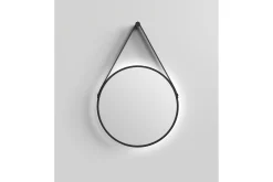 Knutby Spegel 50x50 cm Rund LED-belysning