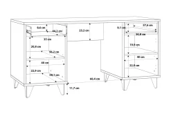 Kocherinovo Skrivbord 150 cm
