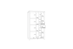 Konitsa Highboard 53x91 cm