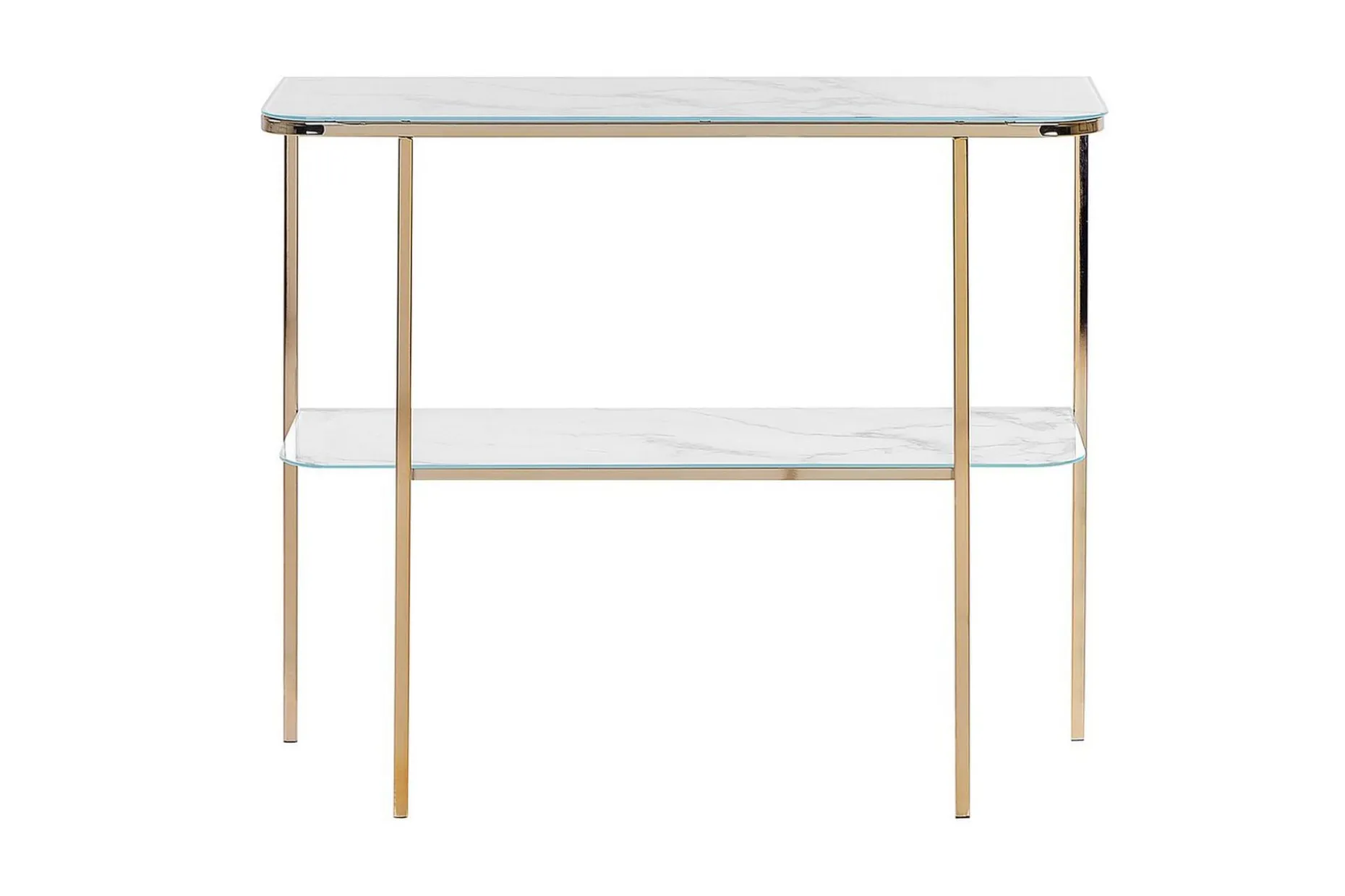 Konsolbord Calvert Vitt, guld