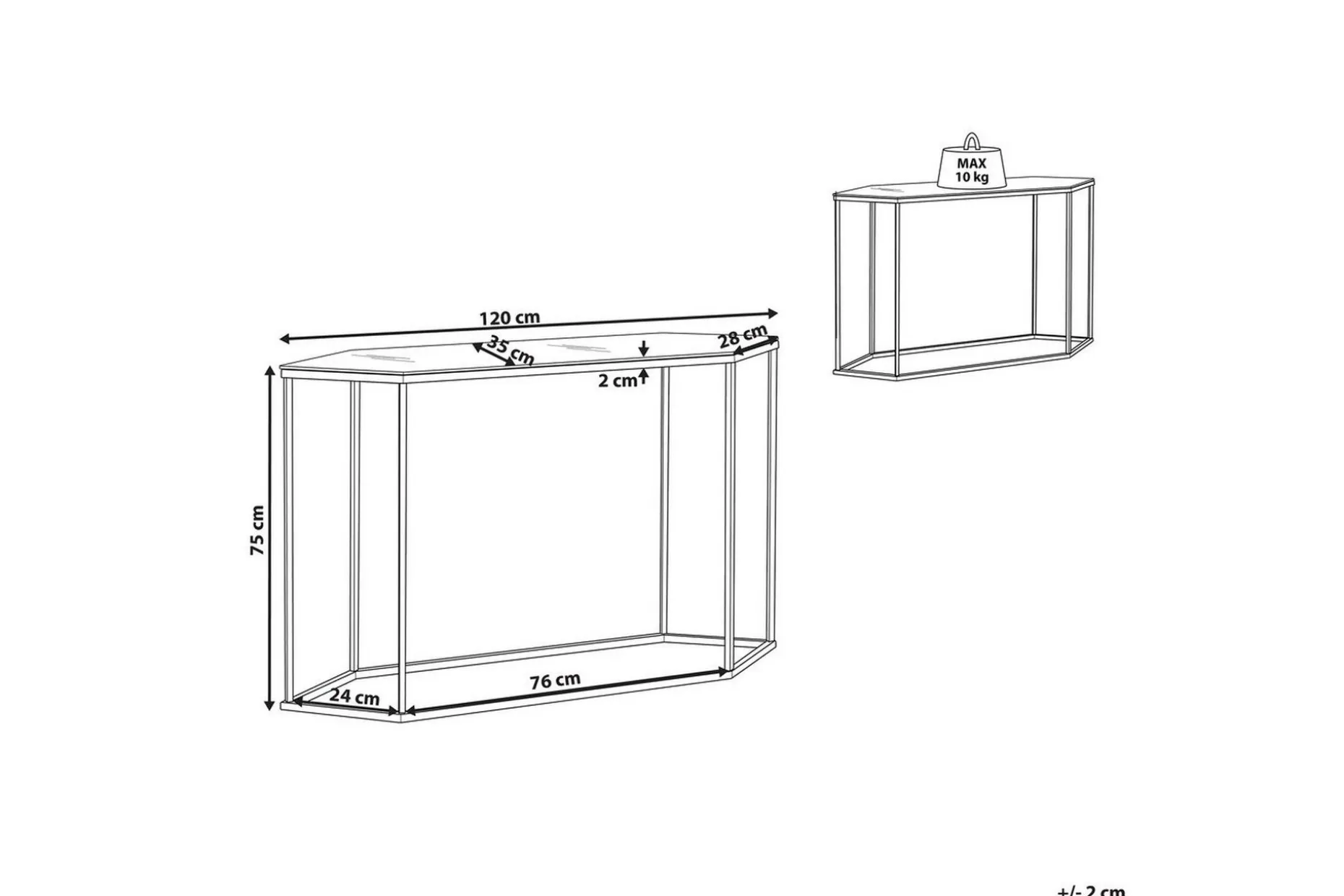 Konsolbord Perrin