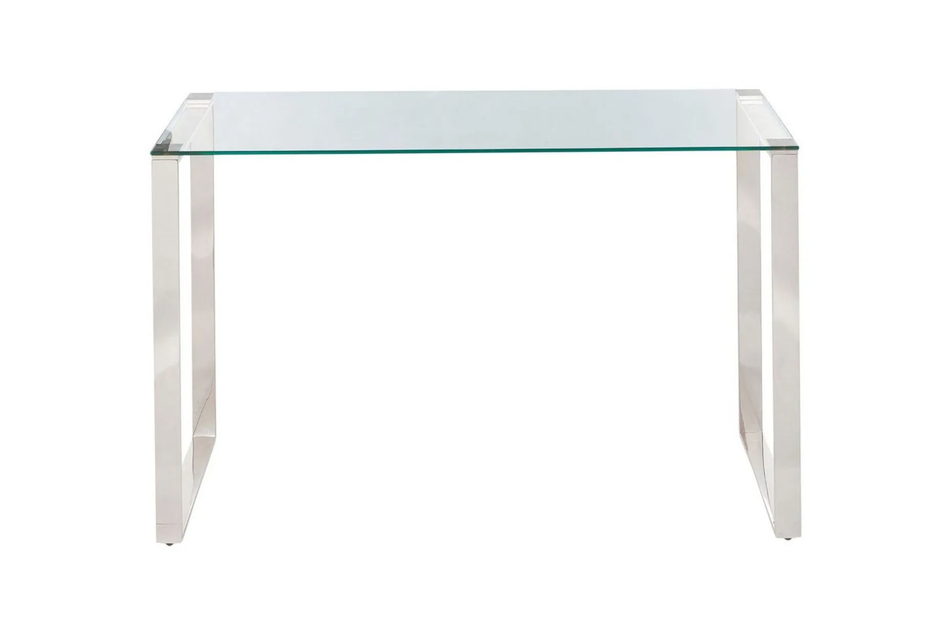 Konsolbord Tilon Silver, Transparent