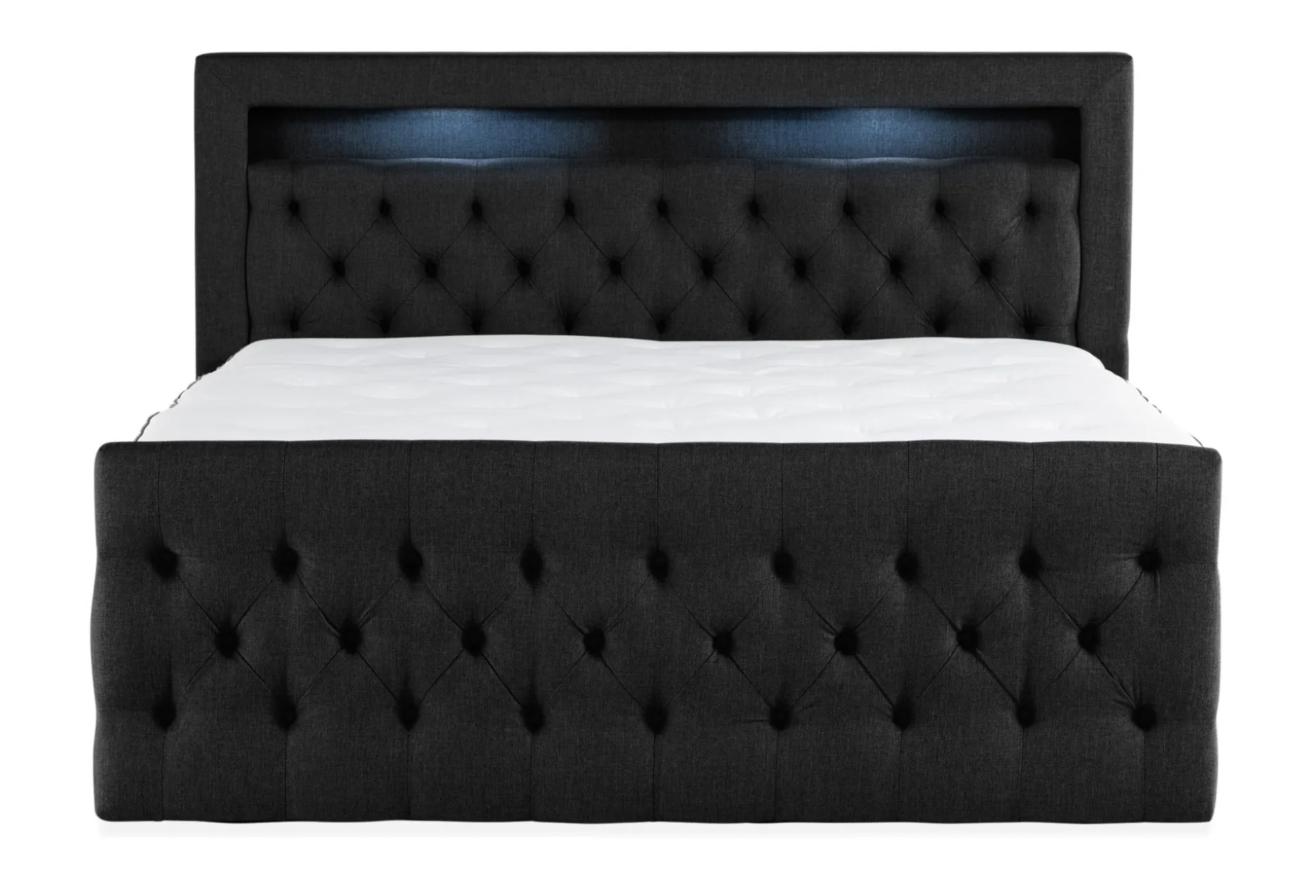 Kontinentalsäng Cloud47 Francisco Sängpaket Black Lådor