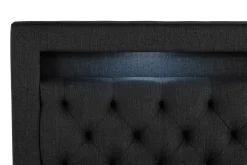 Kontinentalsäng Cloud47 Francisco Sängpaket Black Lådor