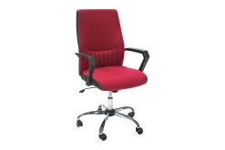 Kontorstol ANGELO 58x59x97-105cm färg: röd