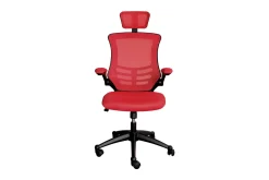 Kontorstol RAGUSA 665xD51xH117-126cm röd