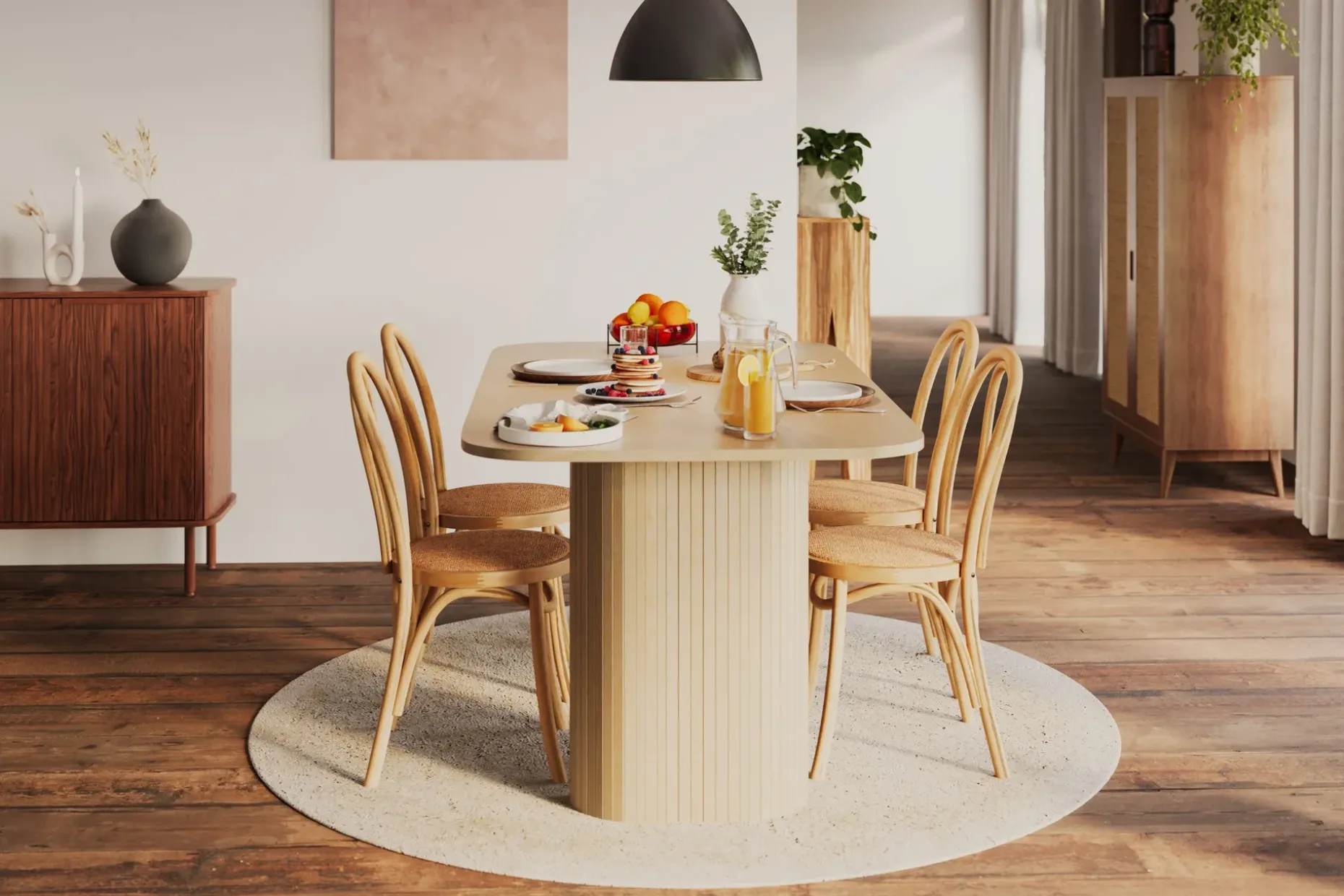 Kopparbo Matbord 160 cm