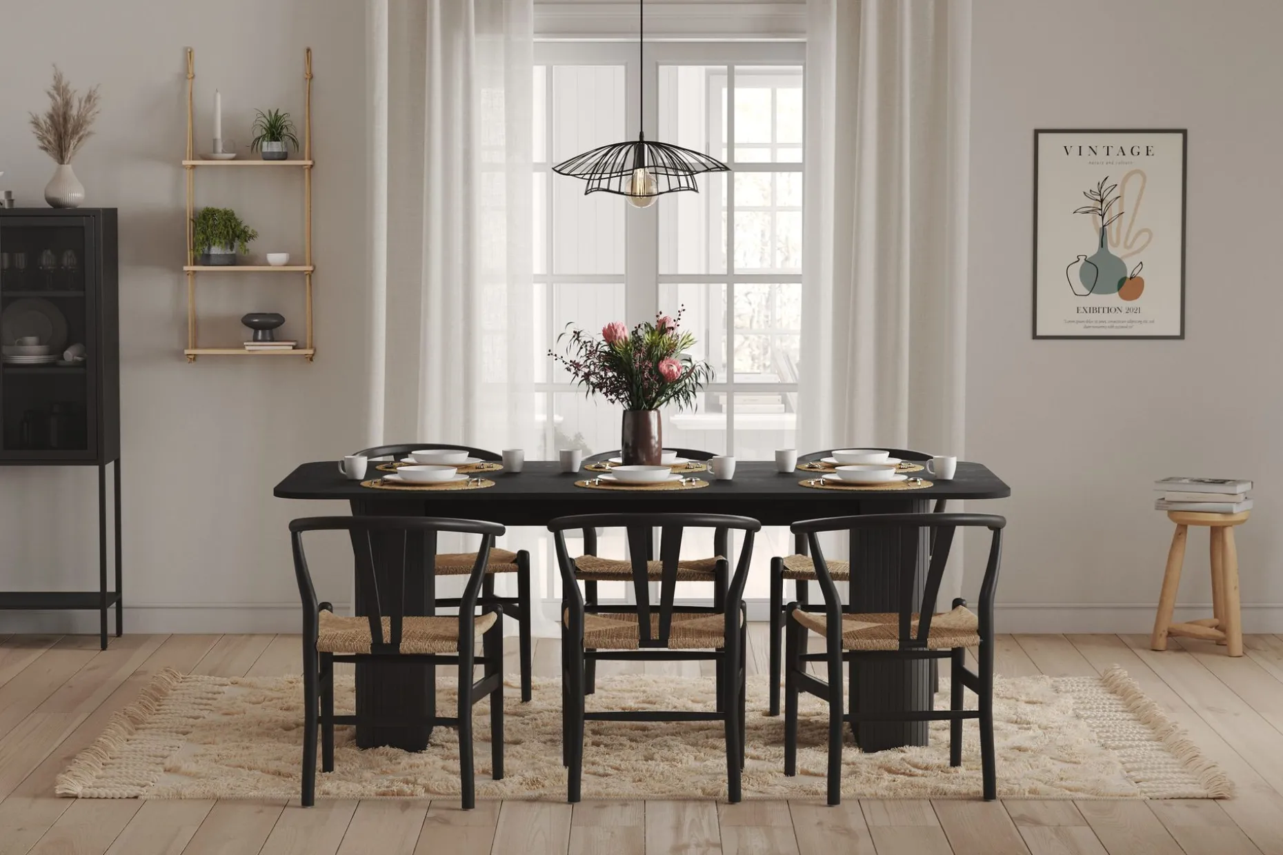 Kopparbo Matbord 200-260 cm Förlängningsbart