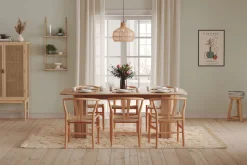 Kopparbo Matbord 200-260 cm Förlängningsbart med illäggsskiva
