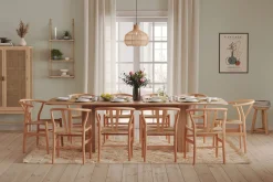 Kopparbo Matbord 200-260 cm Förlängningsbart med illäggsskiva