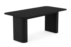 Kopparbo Matbord 180-240 cm Förlängningsbart med 4 Filip Matstolar
