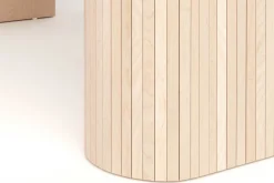 Kopparbo Matbord Ljust trä Rektangulärt 200 cm