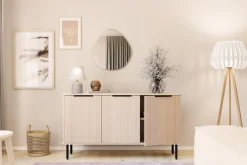 Kopparbo Sideboard Vitlaserad Ek