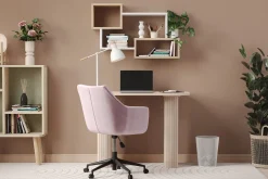 Kopparbo Skrivbord 100 cm Vitlaserad Ek