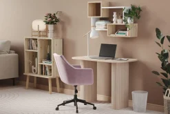 Kopparbo Skrivbord 100 cm Vitlaserad Ek