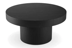 Kopparbo Soffbord 90 cm Runt Svart