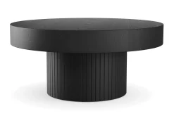 Kopparbo Soffbord 75 cm Runt Svart