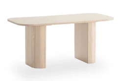 Kopparbo Soffbord 120 cm Vitlaserad Ek