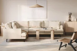 Kopparbo Soffbord 120 cm Vitlaserad Ek