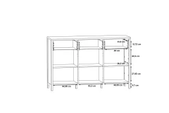 Koufalia Sideboard 40x140 cm