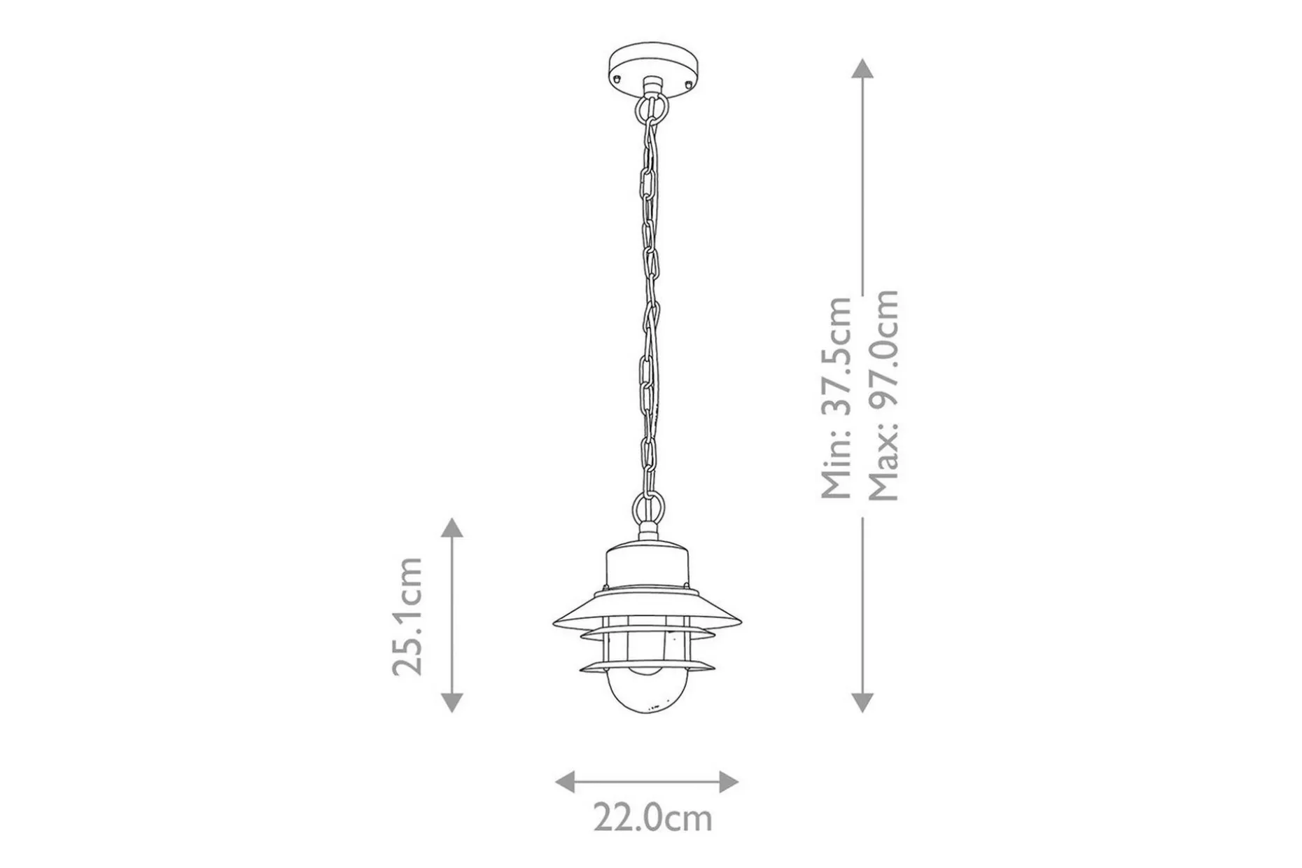 Köpenhamn Elstead Lighting Utomhuslampa