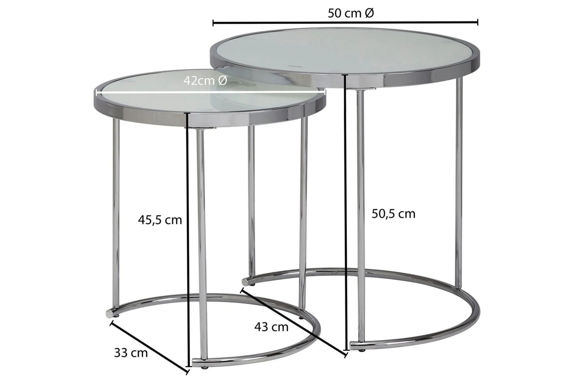 Krecker Satsbord 50 cm