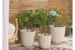 Kruka 44 x 44 x 48 cm beige CHIOS