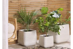 Kruka 50 x 50 x 49 cm vit PARIKIA