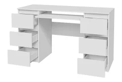 Kubana Skrivbord 130 cm med Förvaring Lådor