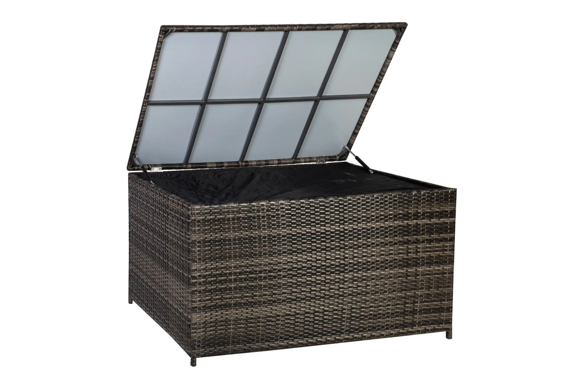 Kuddbox WICKER 140x80x65cm
