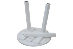 KVARNVIK Runt Litet Soffbord och Sidobord Utomhus 50 cm Trä