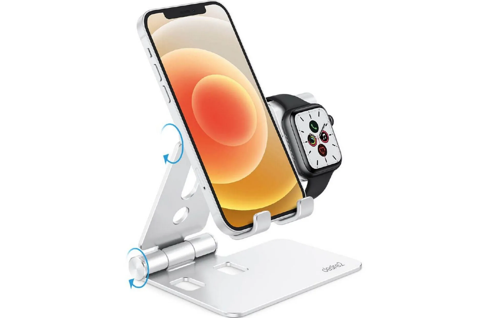 Laddningsställ Desire2 för Apple Watch Silver